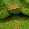 Green Leather Drawstring Bag Lining